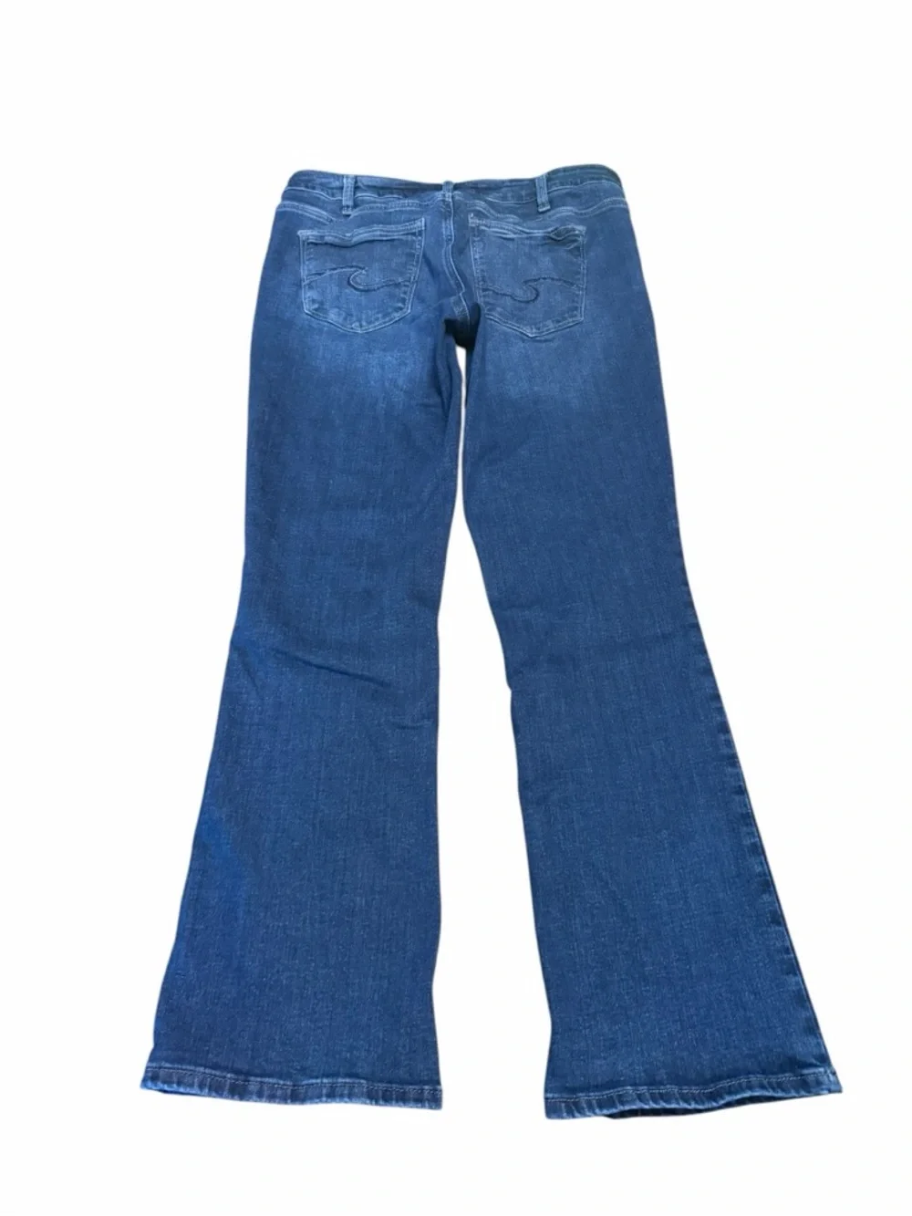 Silver Jeans Co Elyse Slim Boot Jeans Size 32/31 Medium Wash Stretch Denim